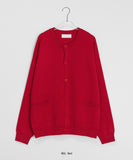 [unisex] Pokinin pocket over knit cardigan