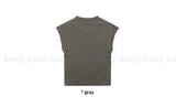 CASHMERE CAP SLEEVE KNIT