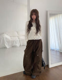 Madi Wool Soft Button Knit Cardigan