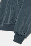 (UNISEX) Raper Leather Balloon Jacket