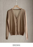 Its V-neck Summer Knit Cardigan