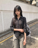 Kudin Check Three Quarter Shirt