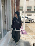Tehit Curved Banding Cargo Wide Pants