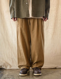 Saturn Two Tuck Wide Twill Pants