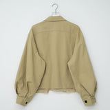 Autumn Cutting Crop Trench Coat