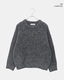 [MADE] Lati Basic Wool Round Loose Fit Long Sleeve Knit