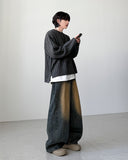 Howling Side Pintuck Denim