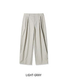 Ber Side Tuck Wide Pants