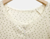 Diffuse Lace Short Sleeve T-shirt