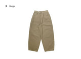 Lida Balloon Fit Cotton Wide Pants