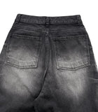 KNEE LINE BRUSH DENIM