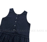 [BAG SET] DOT FRILL SLEEVELESS