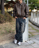 Bro Wide Denim Pants