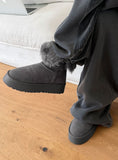 FOLD-DOWN SHEEPSKIN BOOTS