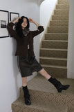 Meld ruffle cardigan