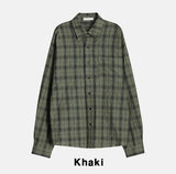 Breed Wrinkle Check Shirt