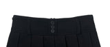 [Skirt Pants] Mendy Button Pleats Mini Skirt