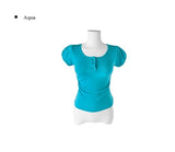 Ong Button Puff Slim Short Sleeve T-Shirt