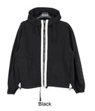 Panel Herringbone Hooded Jumper