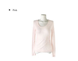 Digo See-through Side Two-Button T-Shirt