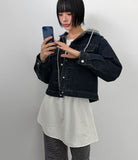 2-WAY HOOD TRUCKER JACKET