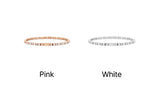 Essence Silver Shine Point Tennis Bracelet