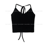 Roa strap ribbed sleeveless