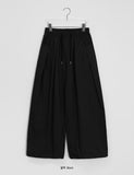 [Unisex] Cruhi Keyring Banding Balloon Wide Pants