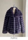 Lawford Eco Fur Shawl Collar Jacket
