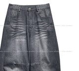 Bolide Washing Baggy Denim Pants