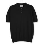 Muscle Fit Span Linen Collar Knit