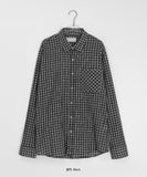 [unisex] Romiru Vintage Check Over Shirt