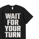 Your Turn Crack Lettering Short Sleeve