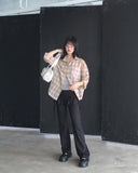 Pinshu Culotte Flared String Bootcut Skirt Pants