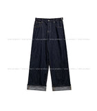 Pose Hip Pocket Non-Fade Roll-Up Denim Pants
