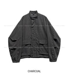 Dusty Pocket String Field Bomber Jacket