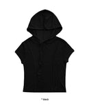 TENCEL LINE HOOD HALF T