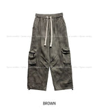 Dyed Parachute Cargo Pants