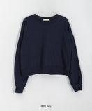 Shimmerb Round Color Crop Sweatshirt