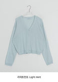 Myuro U-neck/V-neck Summer Long Sleeve Cardigan