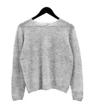 Raton Alpaca Mohair Knit Sweatshirt