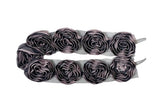Robon Satin Rose Ribbon Belt