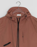 [Unisex] iie Pocket Nylon Hooded Vest