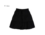 Die Tiered Chiffon Banding Midi Skirt