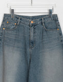 Rokku Wide Washing Denim Pants