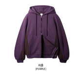 Blend Curve Overfit Heavy Hood Zip-up