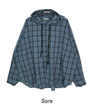 Keiran Checkered Hooded Shirt