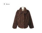 Juri Wool Collar Fur Jacket