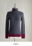 Zeto color matching polar knit