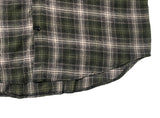 Edo Overfit Check Hood Shirt